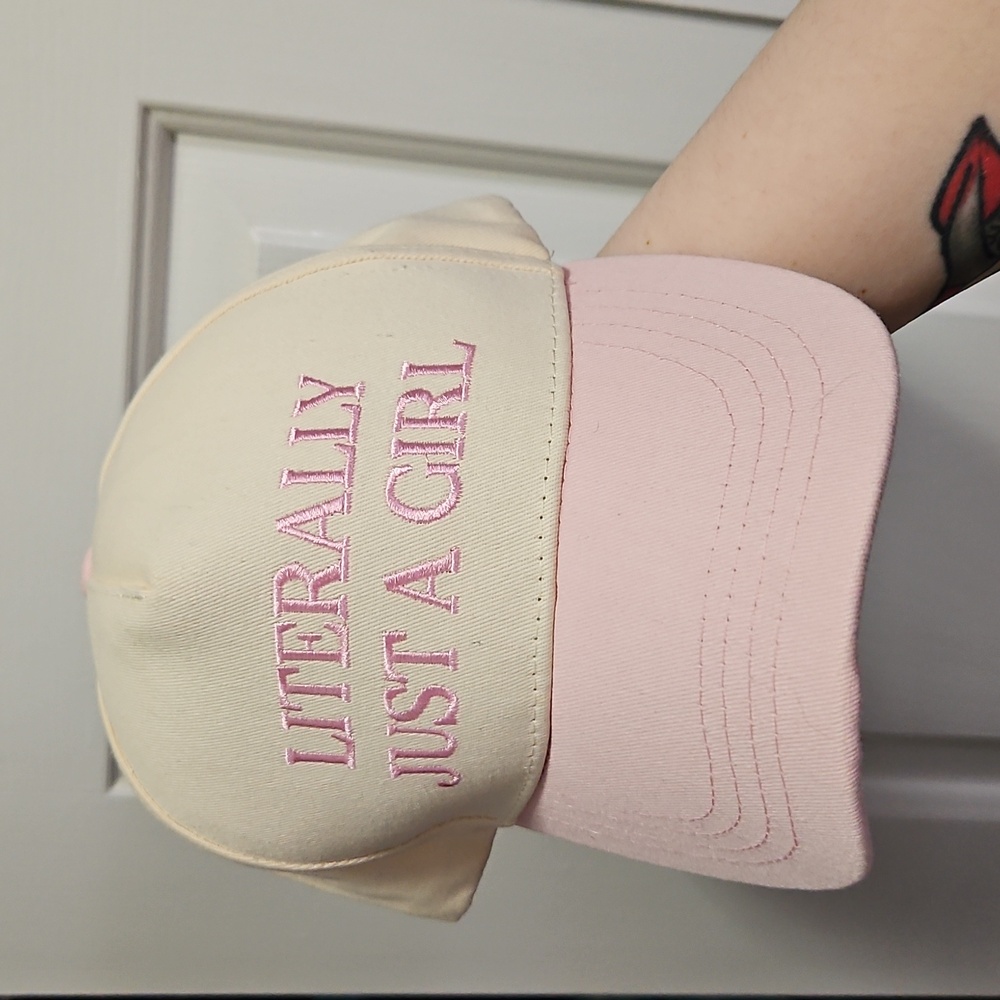 Litterally Just A Girl Dad Cap